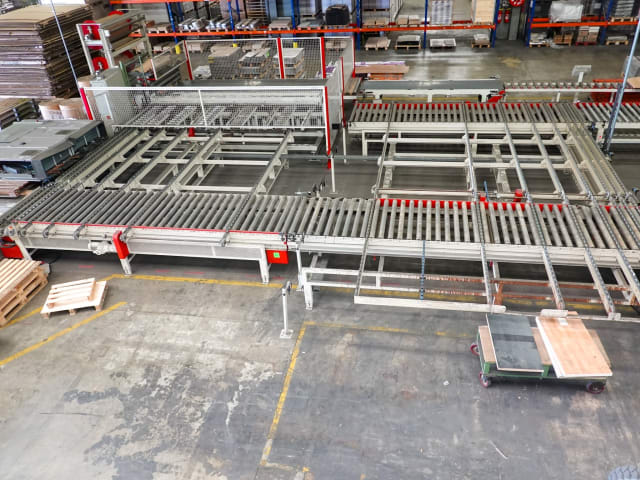 Squaring/Edgebanding and Drilling Line IMA COMBIMA SYSTEM/I/R75/1170/F/R3