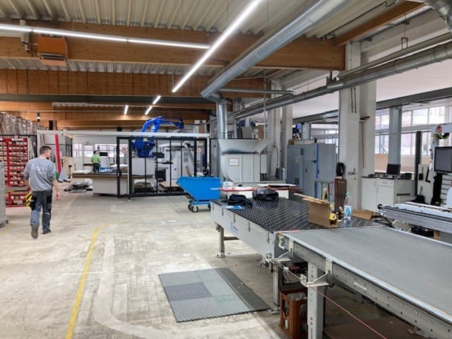 Einseitige Kantenanleimmaschine HOMAG KAL 310 + ZHR 05