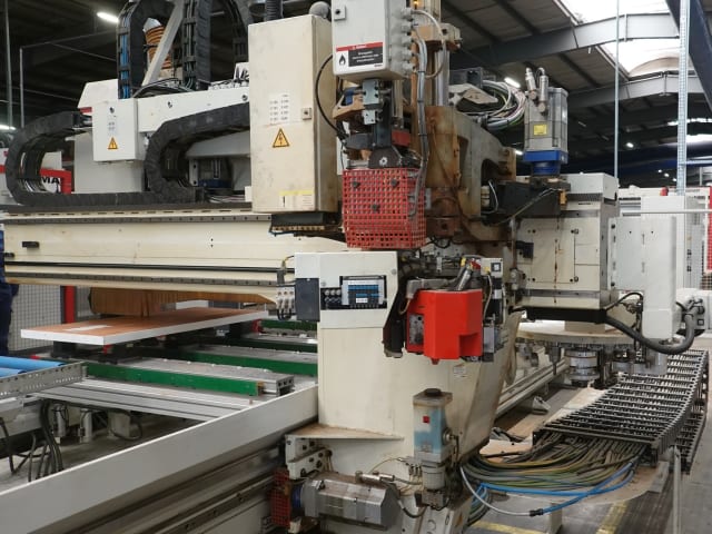 Squaring/Edgebanding and Drilling Line IMA COMBIMA SYSTEM/I/R75/1170/F/R3