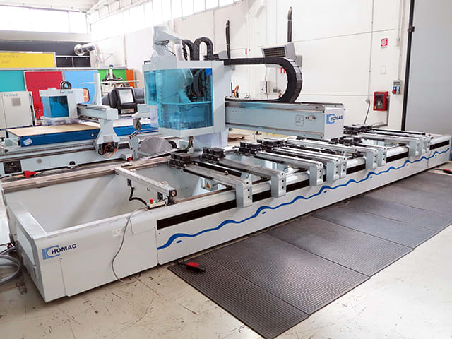 CNC Machine Centres For Routing, Drilling And Edgebanding. HOMAG BAZ 322/60/AP
