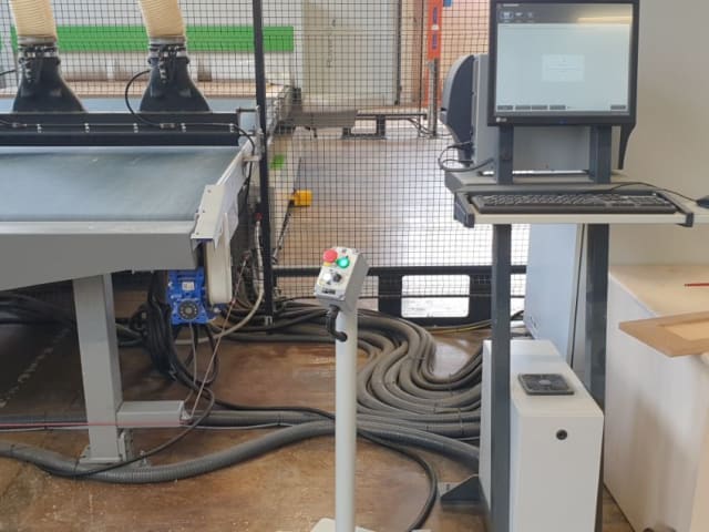 Centro di lavoro con piano NESTING BIESSE ROVER B 2231 NESTING LINE