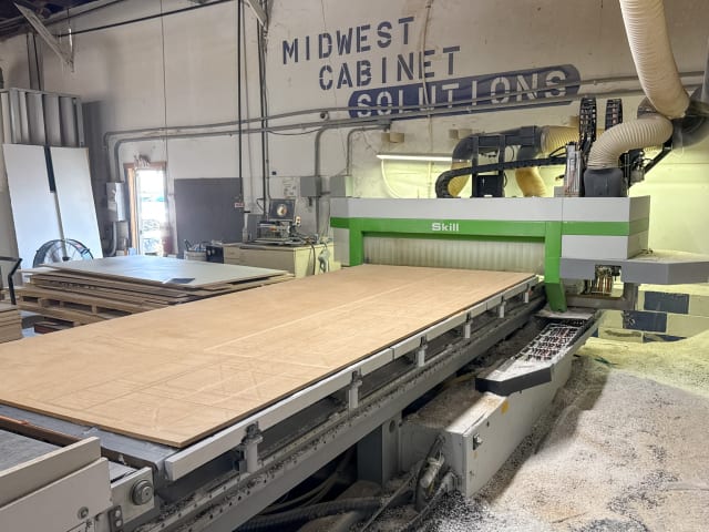 Centro di lavoro con piano NESTING BIESSE SKILL 1536 G FT