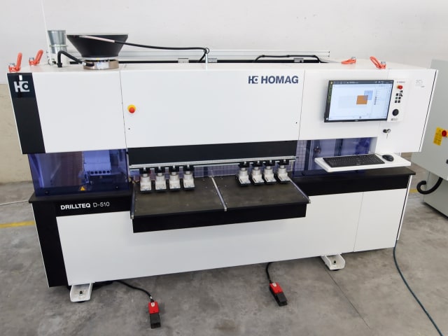 CNC-Bohr- und Dübeleintreibanlage HOMAG DRILLTEQ D-510