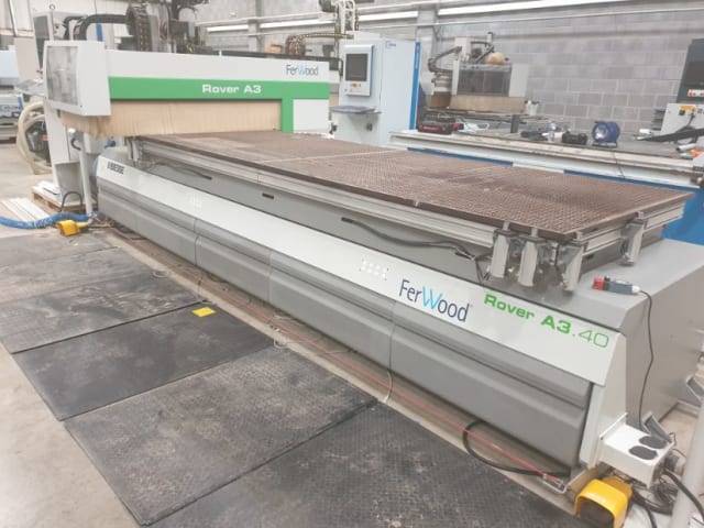 Centro De Mecanizado Con Superficie Nesting BIESSE ROVER A 3.40 FT
