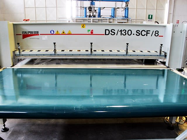 Durchlaufpresse ITALPRESSE DS 130/SCF 8