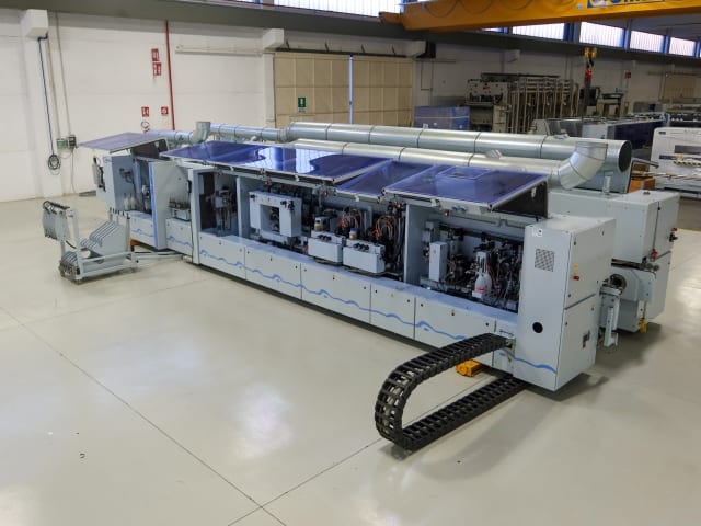 Squaring/Edgebanding Line HOMAG + LIGMATECH KFL 525 + KFL 526