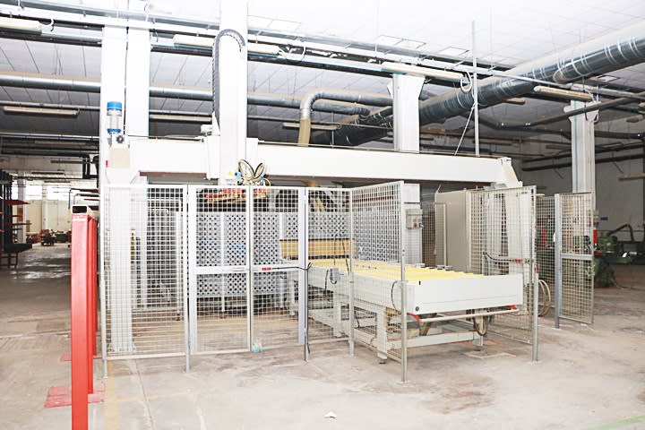 Linea di Foratura e Inserimento MASTERWOOD + AMS DOORLINE