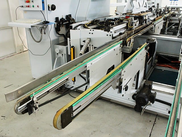 Durchlaufbohr- und Dübeleintreibanlage WEEKE + BARGSTEDT PROFILINE BST 750; P TTL401/12