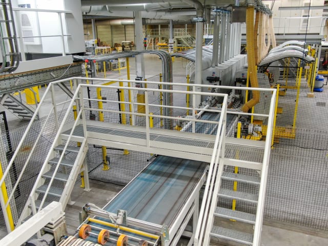 Double End Tenoning Line KRAFT + AVERCON + FRAXINUS FLOORING PRODUCTION LINE