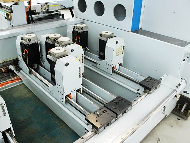 Durchlaufbohr- und Dübeleintreibanlage WEEKE + BARGSTEDT PROFILINE BST 750; P TTL401/12