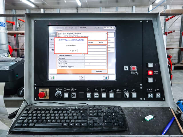 Plattensäge mit automatischer Beschickung HOLZHER CUT 85