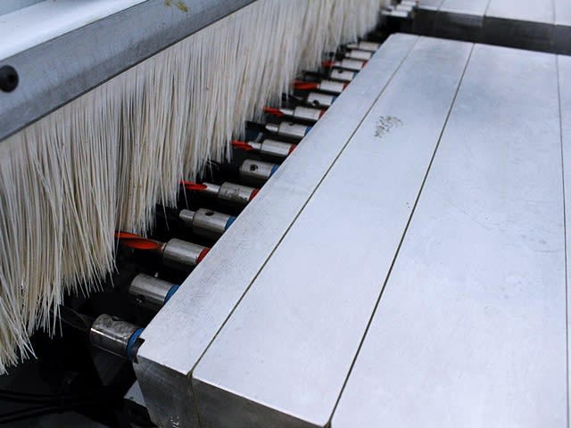 Durchlaufbohr- und Dübeleintreibanlage WEEKE + BARGSTEDT PROFILINE BST 750; P TTL401/12