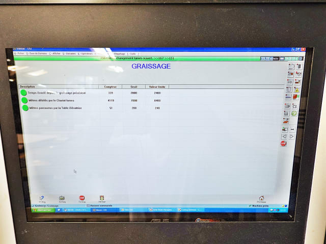 Plattensäge mit automatischer Beschickung SELCO WNT 610