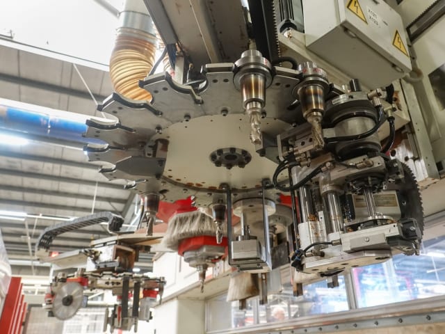Squaring/Edgebanding and Drilling Line IMA COMBIMA SYSTEM/I/R75/1170/F/R3