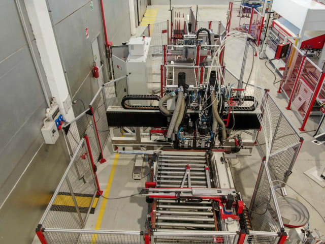 Ligne De Percage Tourillonage PRIESS BAT-DTW-CNC