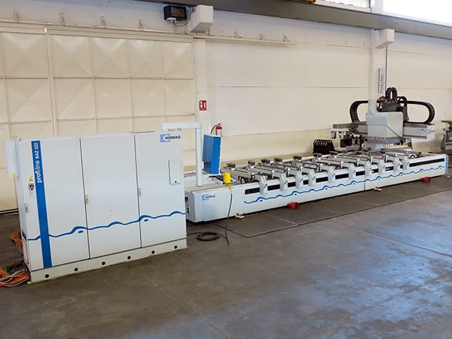 CNC Machine Centres For Routing, Drilling And Edgebanding. HOMAG BAZ 222/60/KC PROFILINE