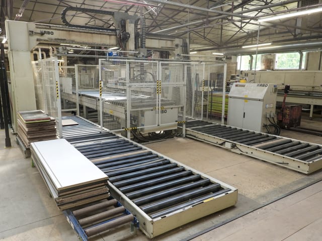 Squaring/Edgebanding Line BIESSE - RBO STREAM SB2 9.5