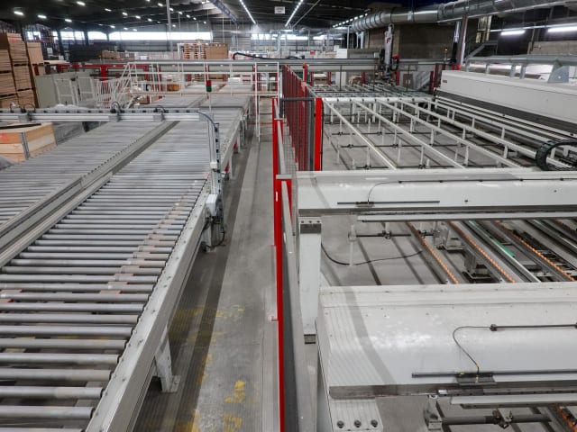 Squaring/Edgebanding and Drilling Line IMA COMBIMA SYSTEM/I/R75/1170/F/R3