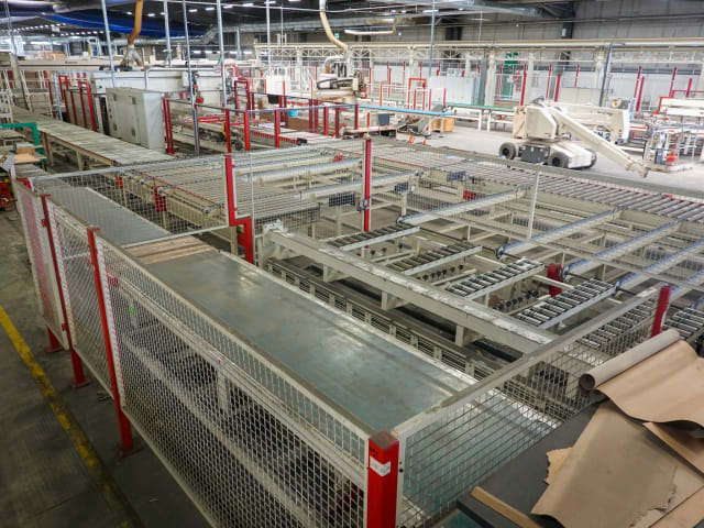Squaring/Edgebanding and Drilling Line IMA COMBIMA SYSTEM/I/R75/1170/F/R3