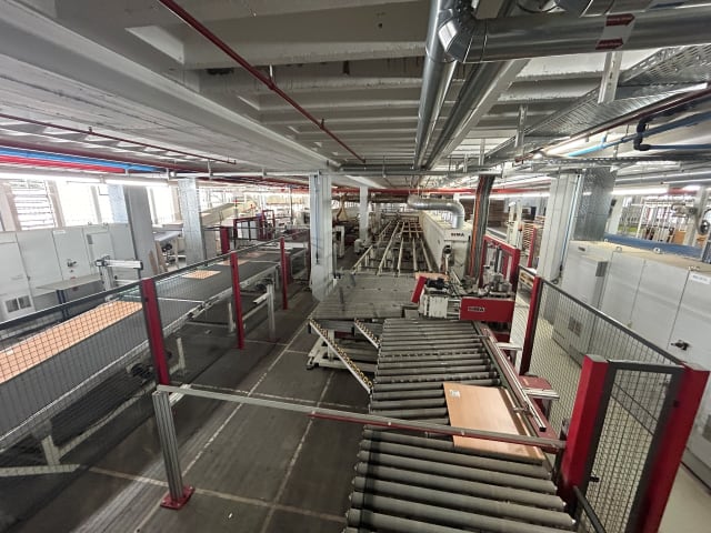 Edgebander BATCH 1 IMA + SCHELLING COMBIMA SYSTEM + AH6