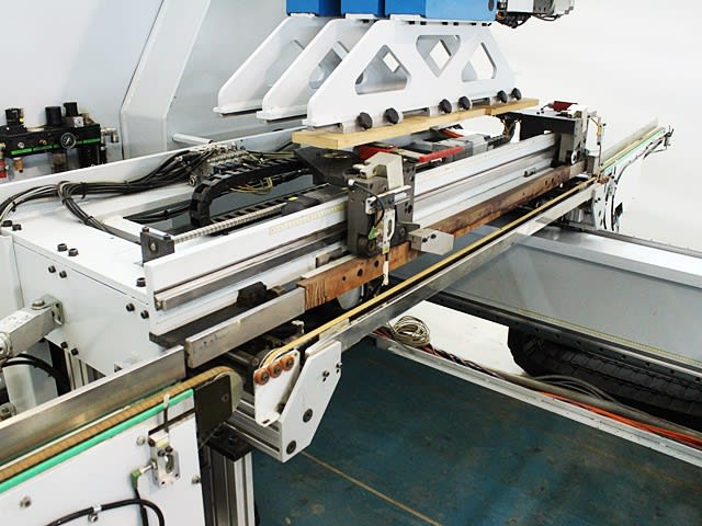 Durchlaufbohr- und Dübeleintreibanlage WEEKE + BARGSTEDT PROFILINE BST 750; P TTL401/12