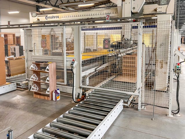 Double Sided Squaring/Edgebanding Machines SCM MAHROS - STEFANI - CELASCHI