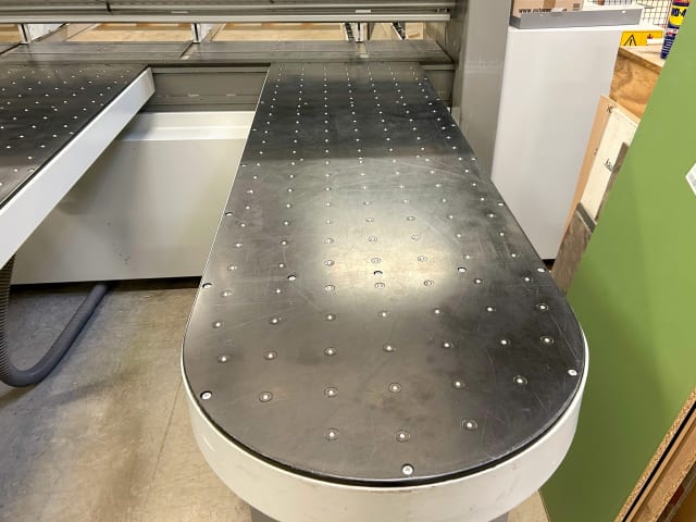 자동 창고가있는 빔 패널 톱 BIESSE SELCO SK 450