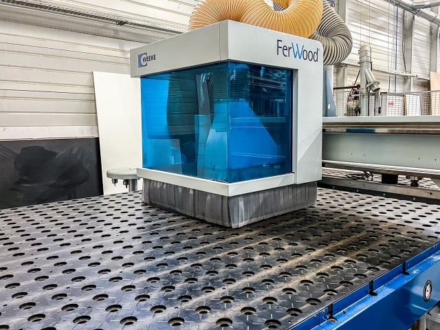 CNC Machine Center with NESTING Table WEEKE BHP 210
