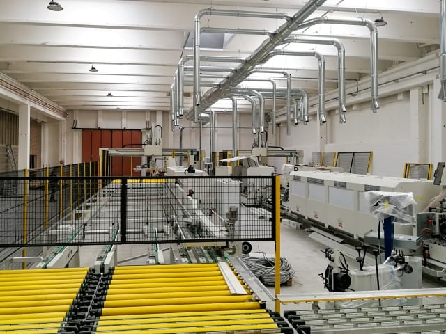 Door Squaring/Edgebanding Line FERWOOD CUSTOMIZED FW-SB DOORFLEX U-LINE