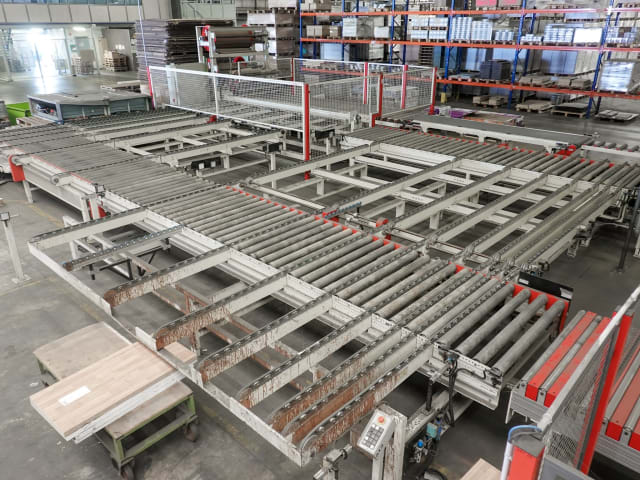 Squaring/Edgebanding and Drilling Line IMA COMBIMA SYSTEM/I/R75/1170/F/R3