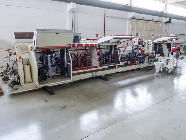 Doppelseitige Kantenanleimmaschine IMA COMBIMA/K/IT/R75/1075/V/R3