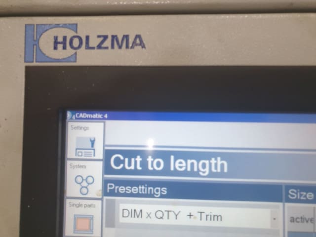 前上料裁板锯机 HOLZMA HPP530/32/32/P