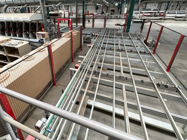 Kantenanleim- und Bearbeitungslinie IMA COMBIMA/I/R75/2050