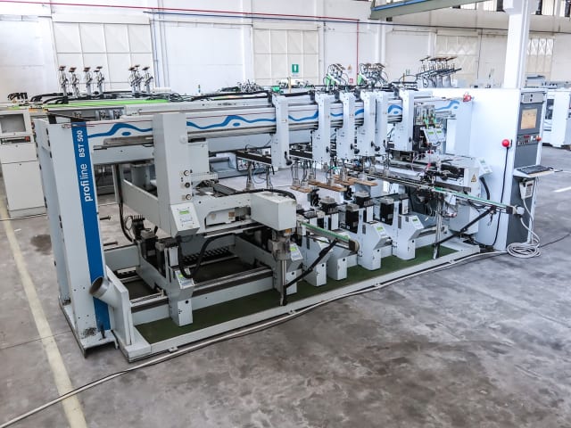 Aвтоматический дыропробивной станок WEEKE BST 500