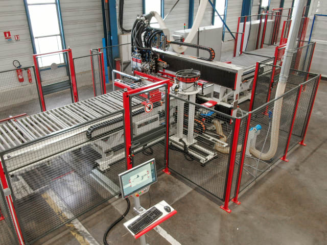 Linha de Produção Completa BATCH 1 IMA CUTTING,EDGING,DRILLING LINE