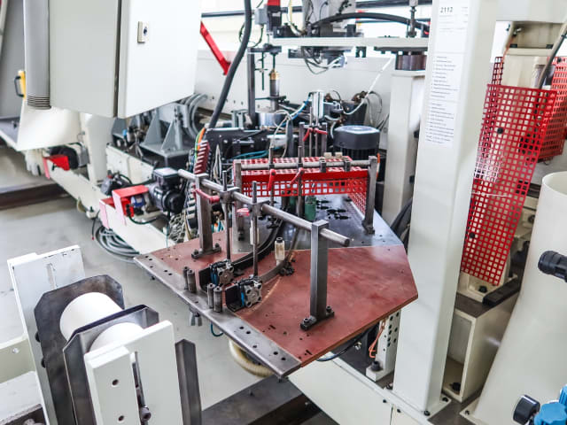 Doppelseitige Kantenanleimmaschine IMA COMBIMA/K/IT/R75/1075/V/R3