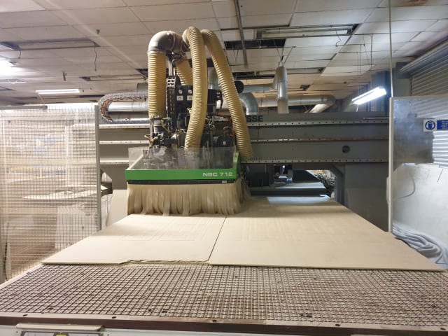 CNC Machine Centres With Flat Tables BIESSE EXCEL NBC 714 X1-S