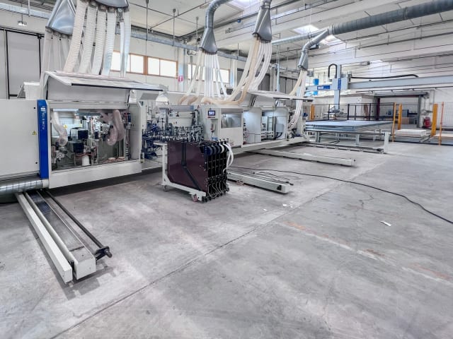 Door Squaring/Edgebanding Line FERWOOD CUSTOMIZED FW-SB DOOR LINE