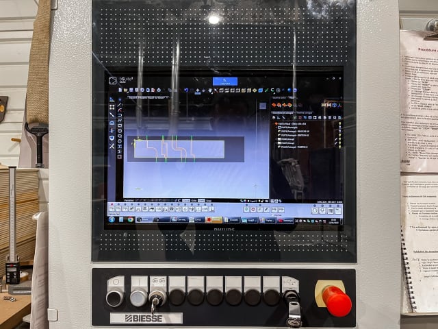 Centro De Mecanizado Con Ventosas BIESSE ROVER K 1532