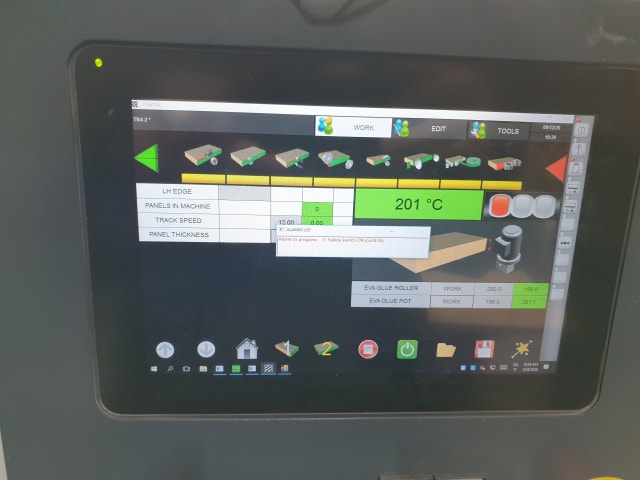Einseitige Kantenanleimmaschine BIESSE AKRON 1330