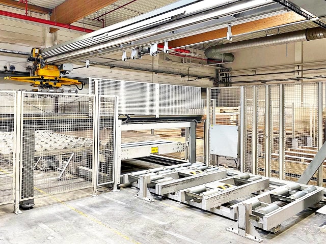 Beam panel saw with automatic warehouse SCHELLING FH 4 430/220-P