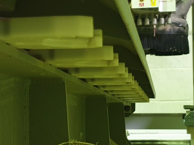 Centro di lavoro con piano NESTING BIESSE KLEVER 2236 GFT