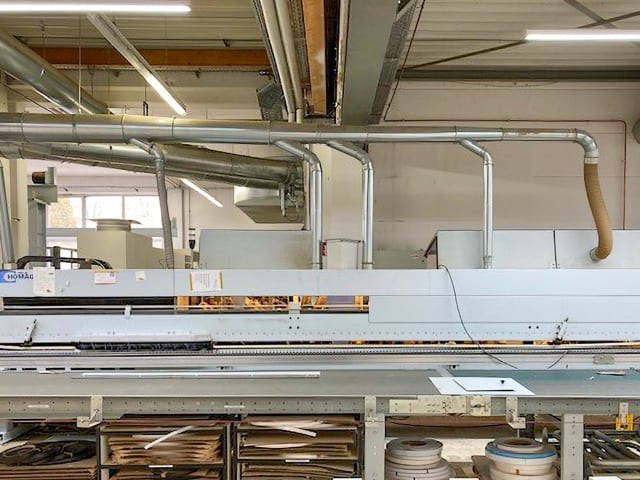 Einseitige Kantenanleimmaschine HOMAG KAL 310 + ZHR 05