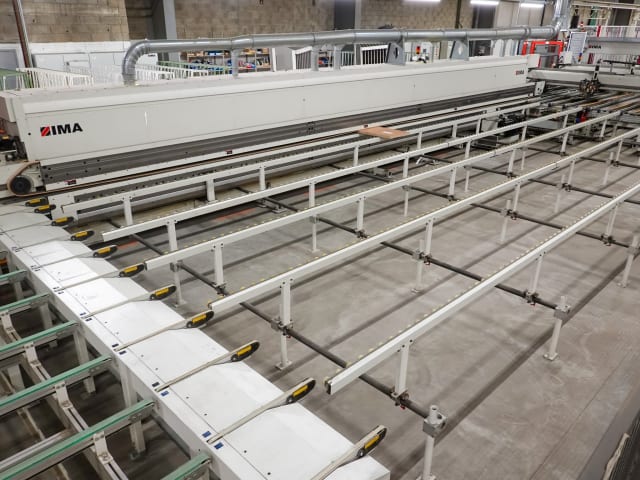 Squaring/Edgebanding and Drilling Line IMA COMBIMA SYSTEM/I/R75/1170/F/R3
