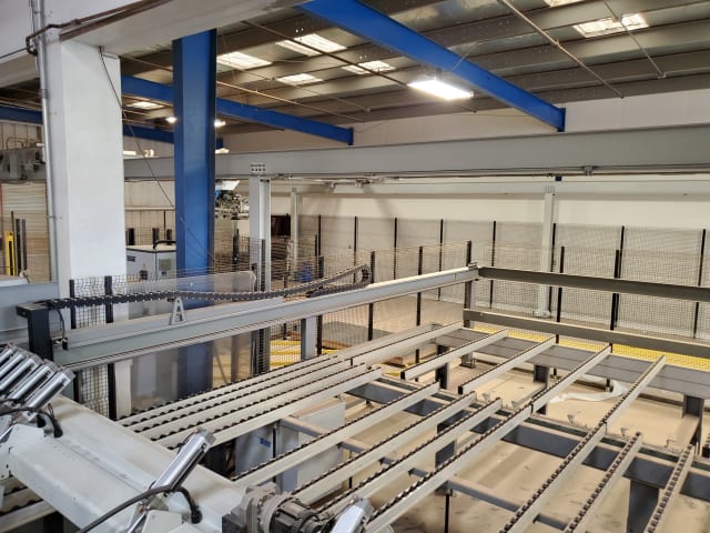 Beam panel saws with automatic warehouse SELCO + RBO WNT610 Winstore 3DK2