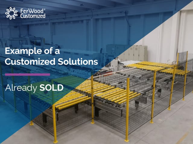 Door Squaring/Edgebanding Line FERWOOD CUSTOMIZED FW-SB DOORFLEX U-LINE