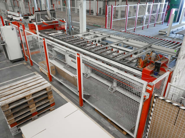 Squaring/Edgebanding and Drilling Line IMA COMBIMA SYSTEM/I/R75/1170/F/R3