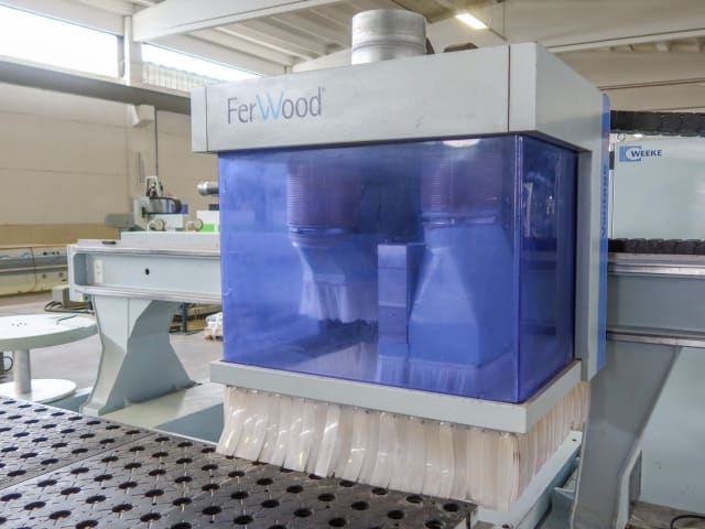 Centro di lavoro con piano NESTING WEEKE OPTIMAT BHP VANTAGE 38L