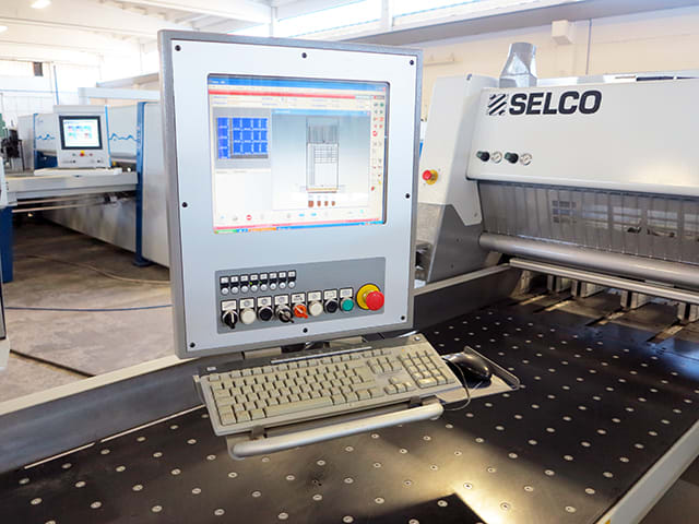 Sezionatrice carico automatico SELCO EBTR 120 TWIN PUSHER