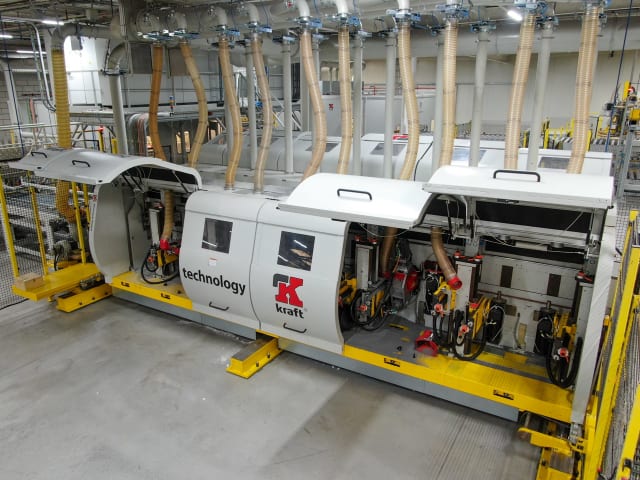 Double End Tenoning Line KRAFT + AVERCON + FRAXINUS FLOORING PRODUCTION LINE